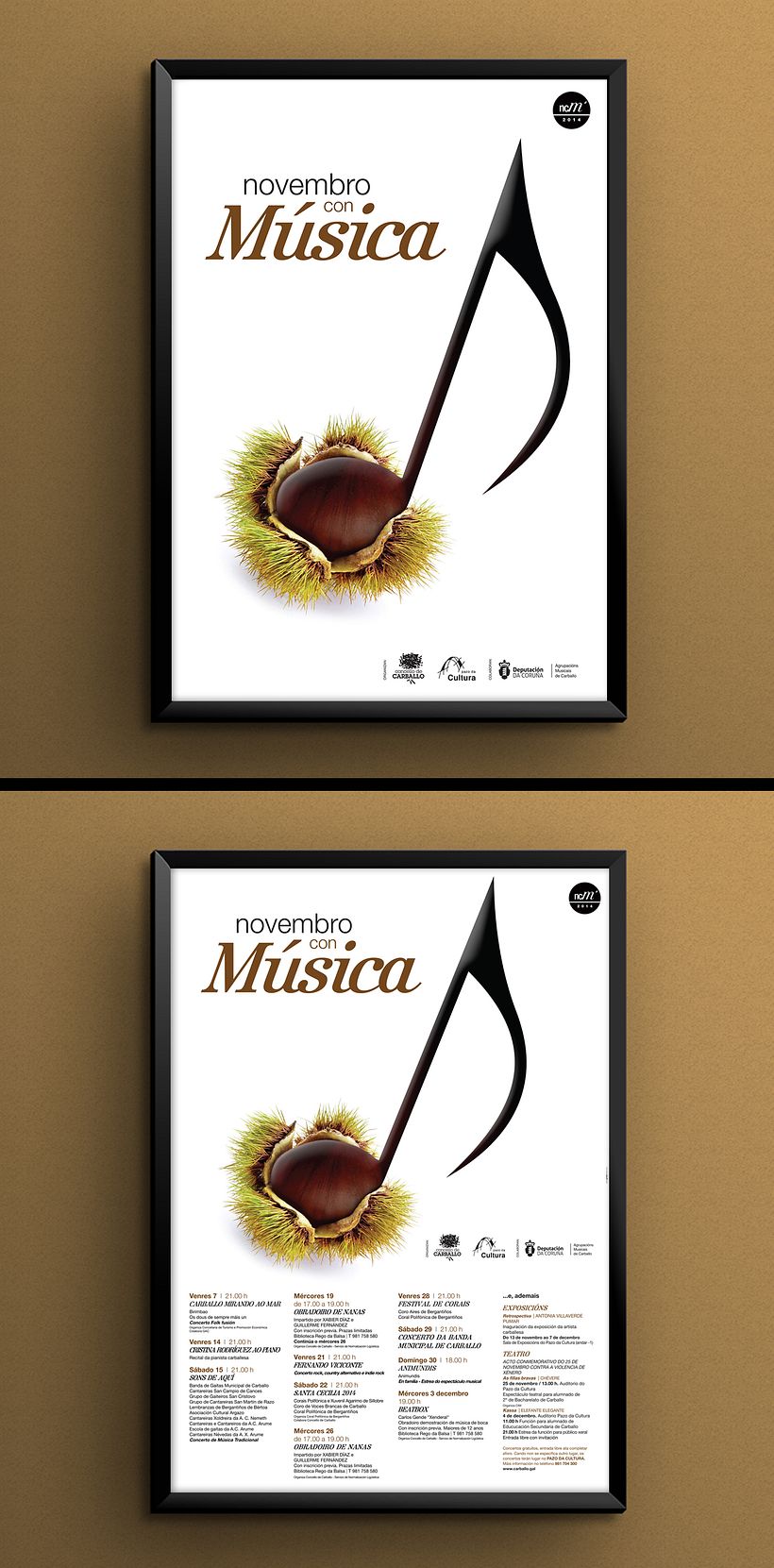 Novembro con Música 2014 -  Reclame