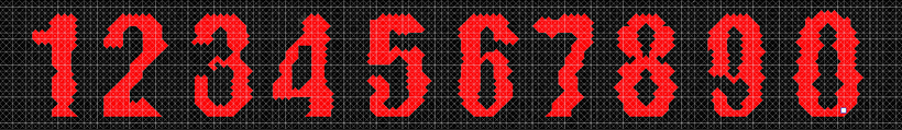 Caracteres numerales 2