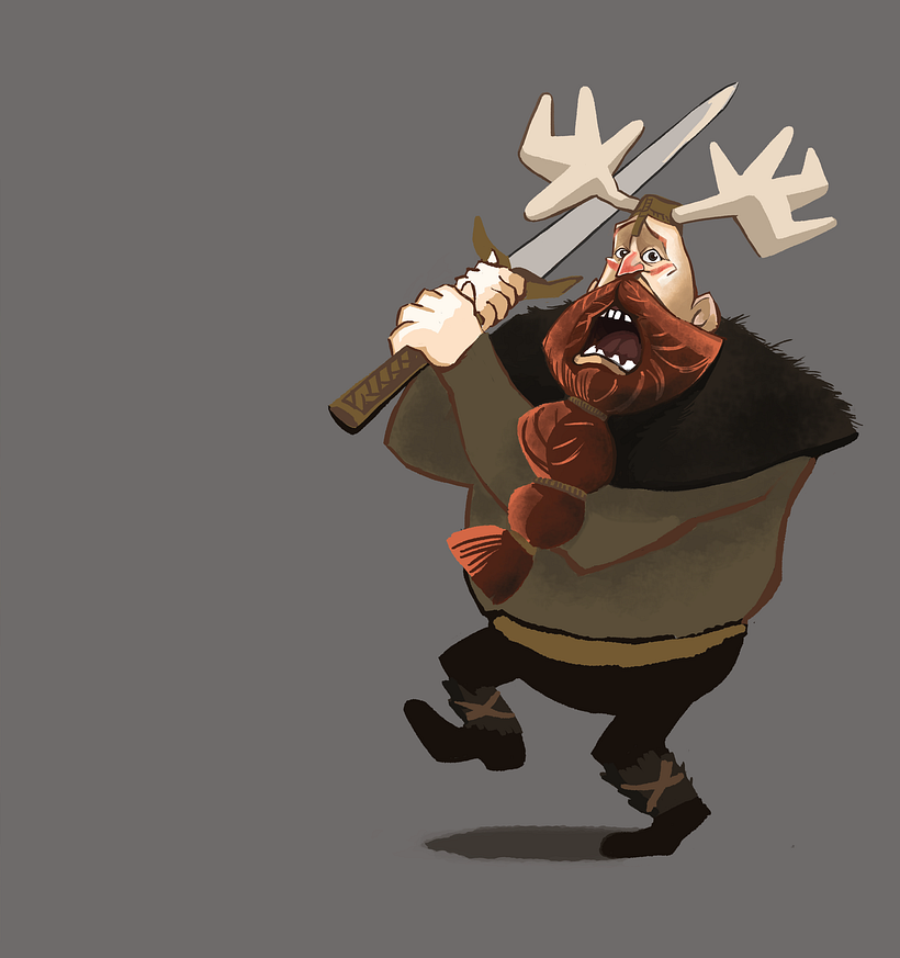 Vikingler. İllüstrasyon 1