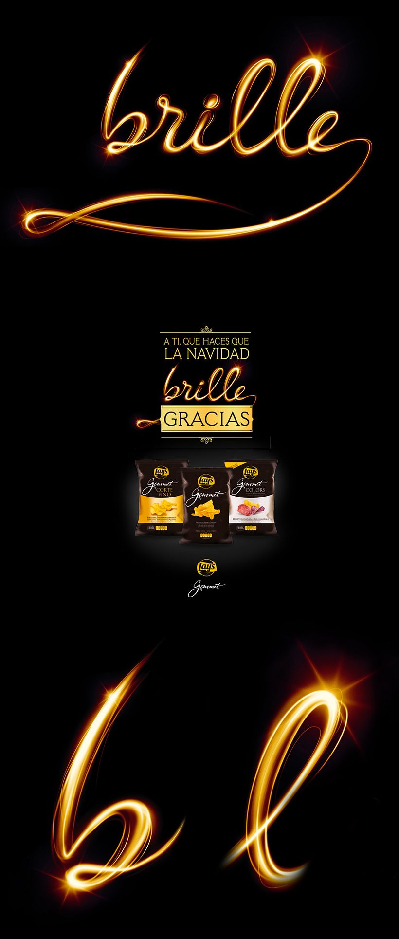 LETTERING PARA LAYS GOURMET 0