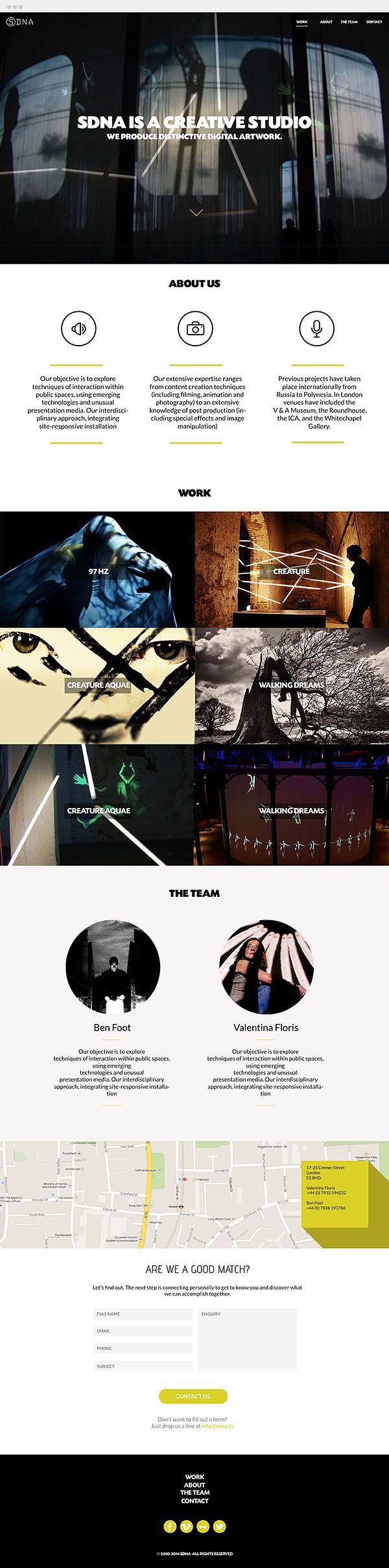 SDNA Website & Wireframes -1