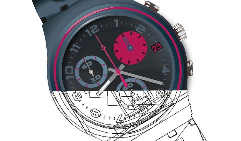 Ilustración Vectorial Swatch Irony 1