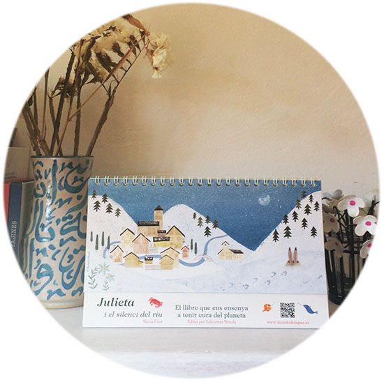 Calendario promo "Julieta y el silencio del río" 1