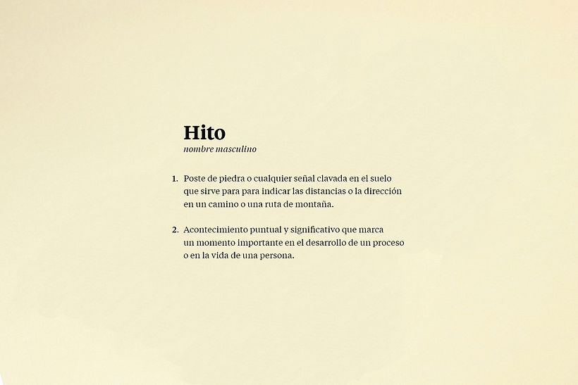 Hito, Guias de Montanha 1