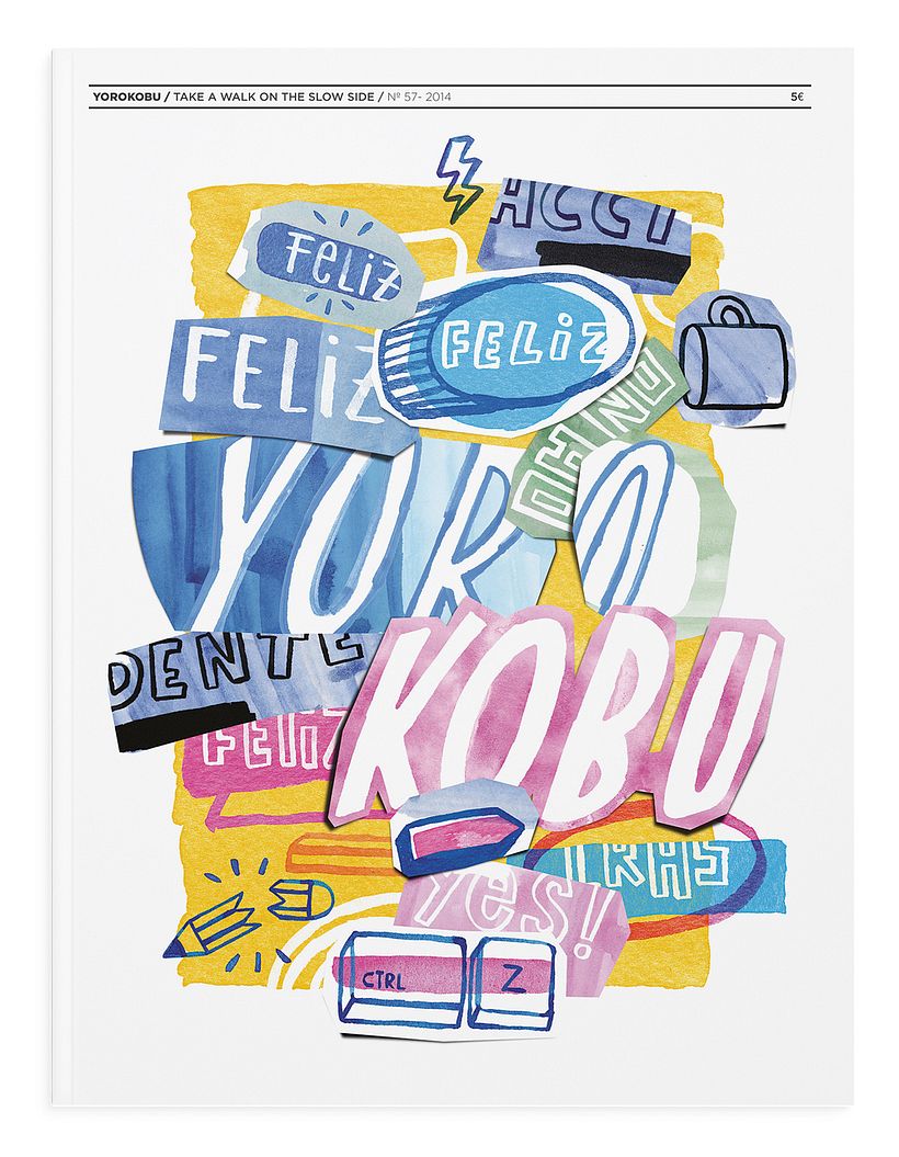 Portada de la revista Yorokobu 0