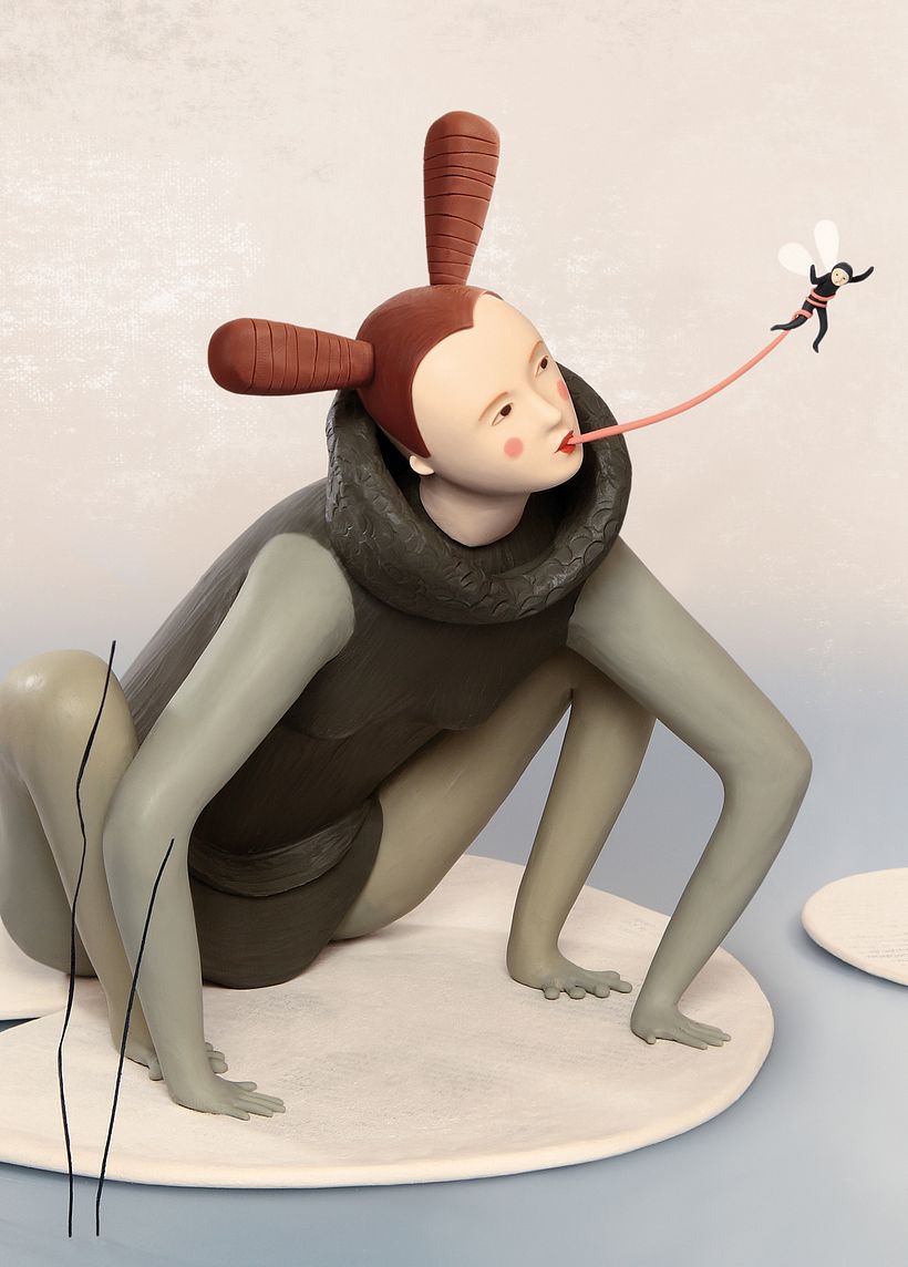 Ilustracje z plasteliną 7