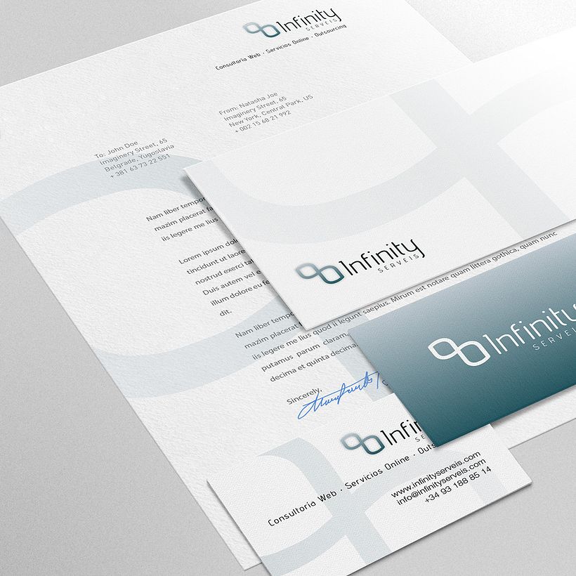 Branding para Infinity Serveis -1