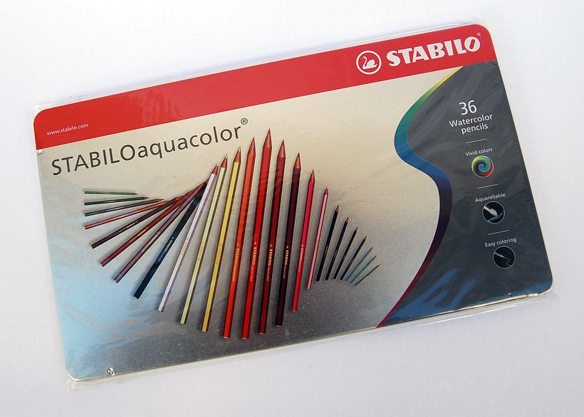 Caja de lápices acuarelables 1