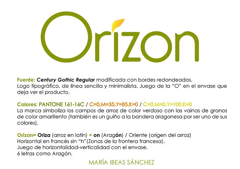 Creación de marca de arroz, identidad corporativa y diseño de packaging -  Branding en identiteit
