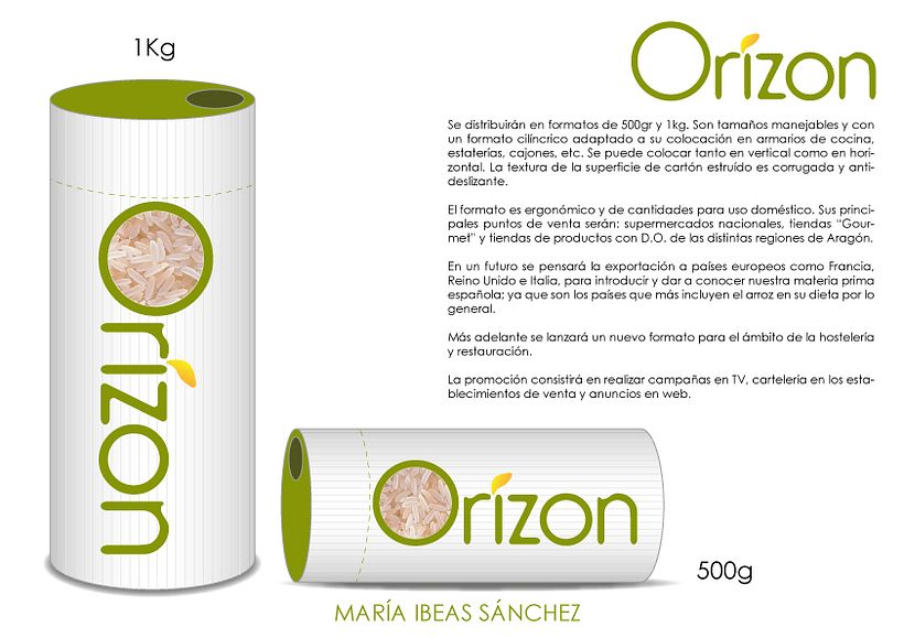 Creación de marca de arroz, identidad corporativa y diseño de packaging -  Branding en identiteit