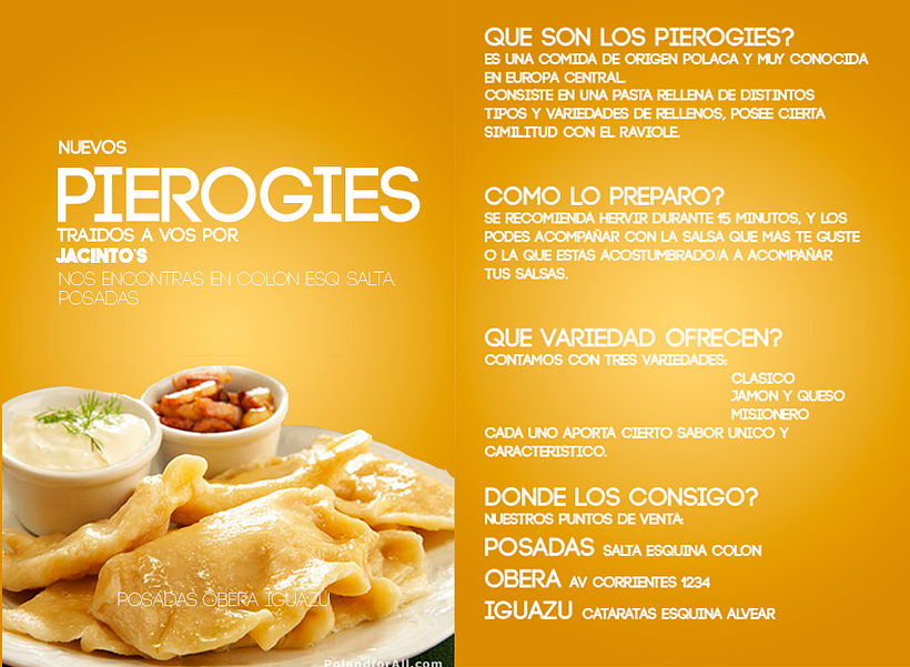 Folleto "Jacinto's"  -1