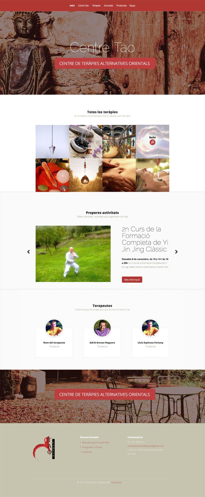 Centre Tao - Web Tasarımı