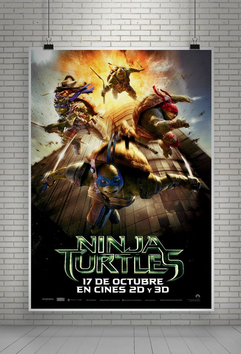 Ninja Turtles - Paramount Pictures Spain 1