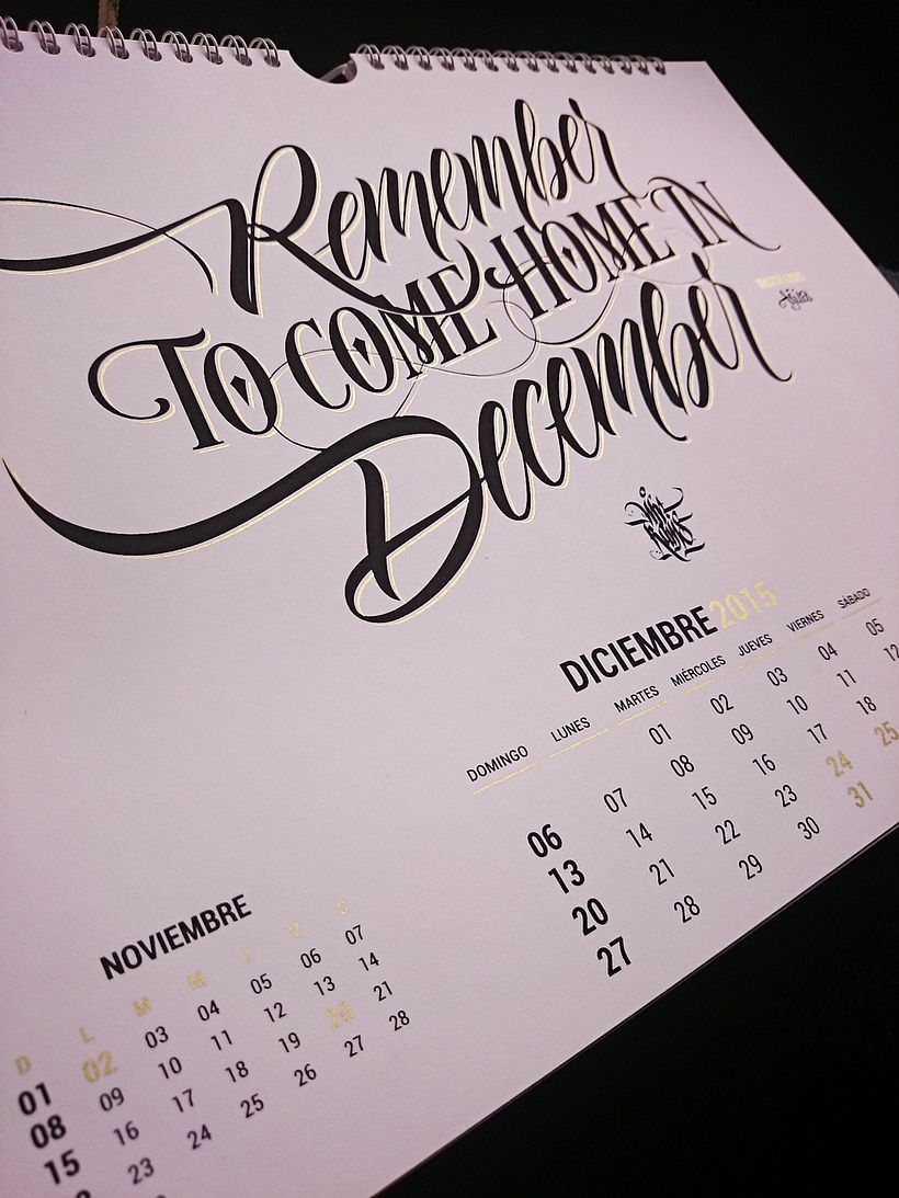 Calendario Ajúa 2015 5