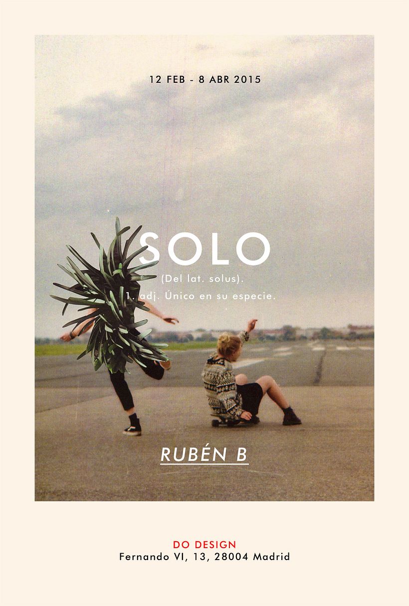 SOLO (Del lat. solus) 0