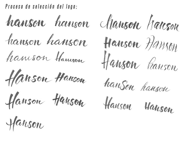 'Hanson' - Kaligrafi