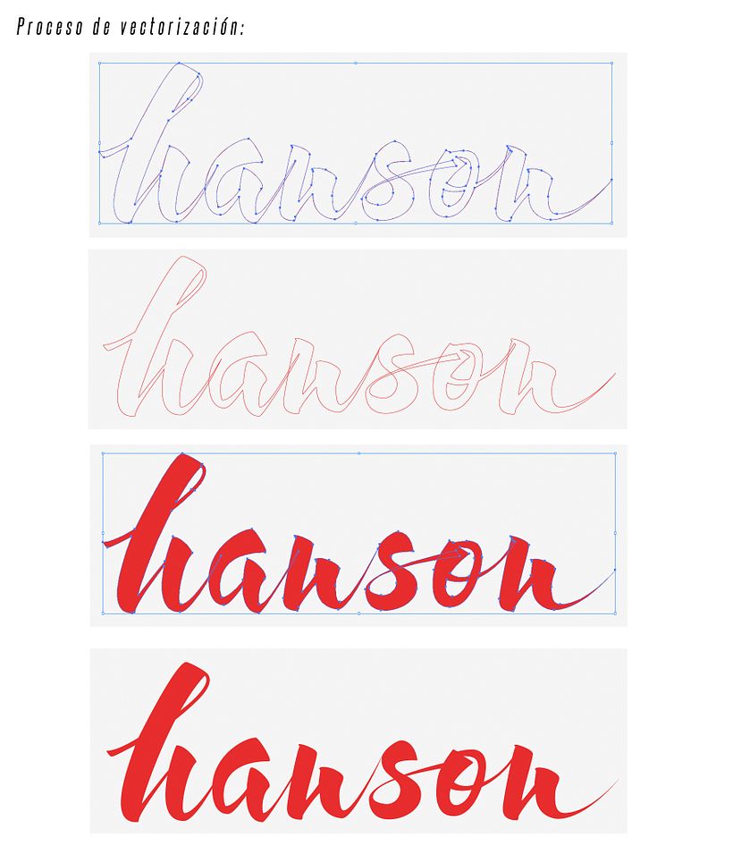 'Hanson' - Kaligrafi