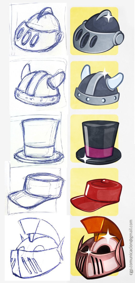 Ilustraciones para videojuego -1