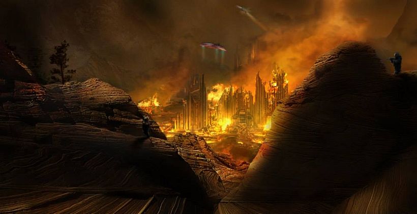 Caos matte painting -1