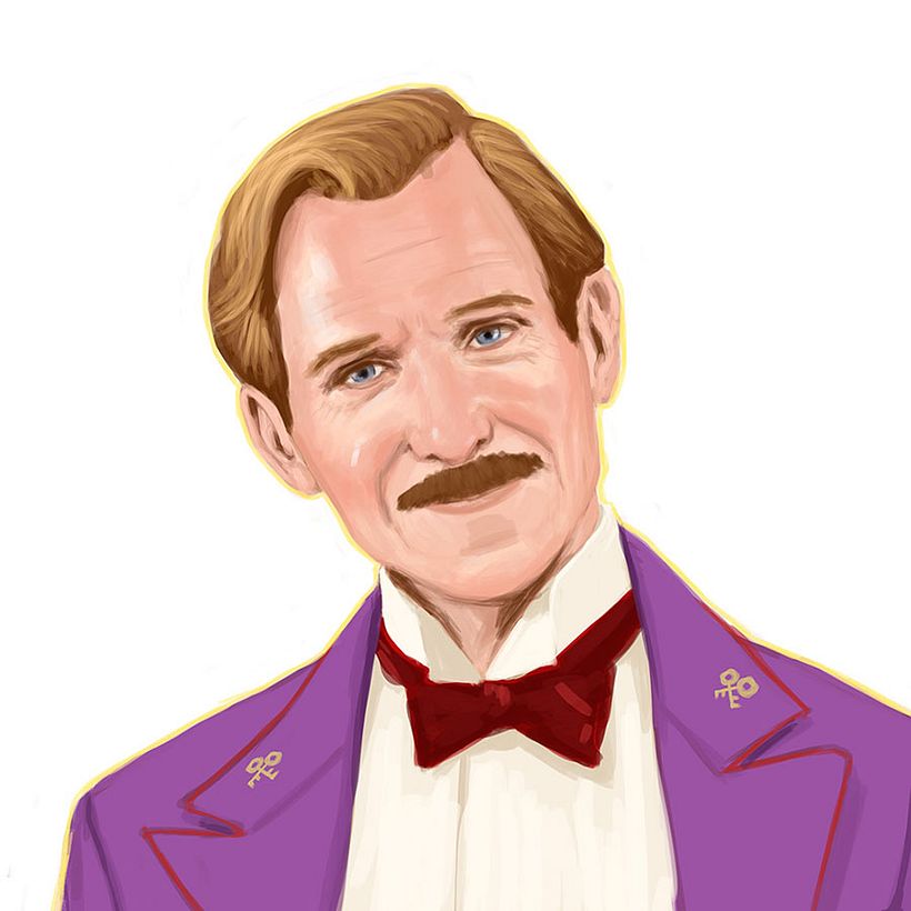 Retratos Febrero - Ilustración tradicional
