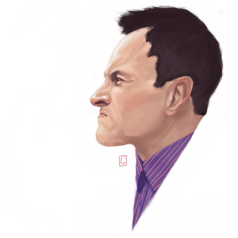 Retratos Febrero - Ilustración tradicional
