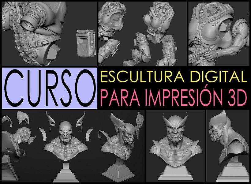 Curso Escultura Digital para Impresión 3D 1