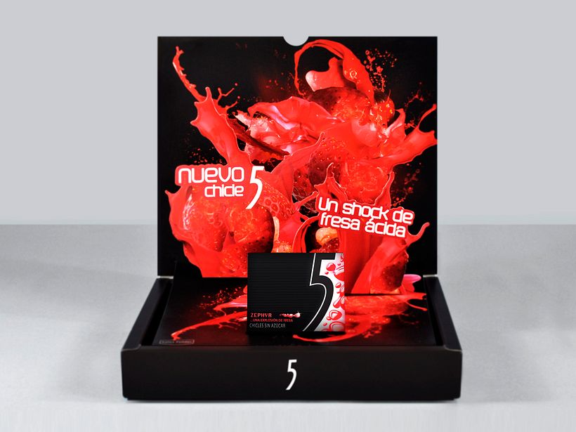 Caja vendedora lanzamiento Five Zephyr 0