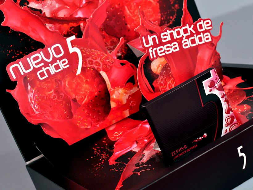 Caja vendedora lanzamiento Five Zephyr 1