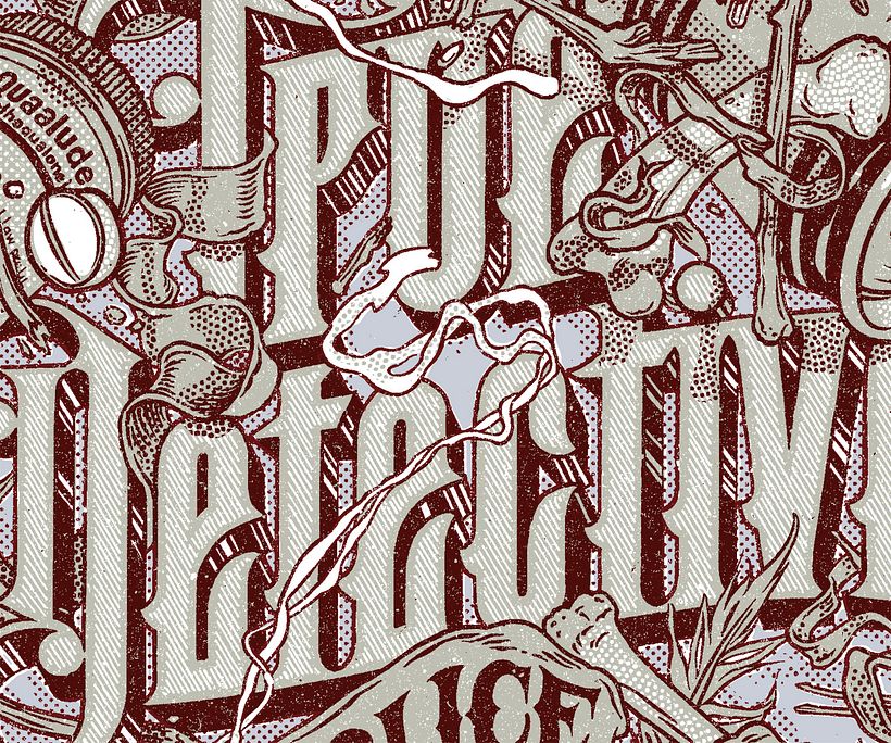 True Detective Lettering - Design
