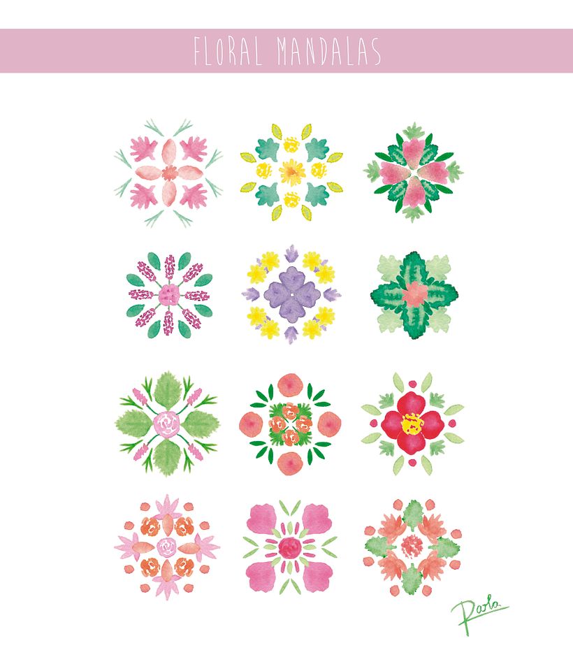 Floral Mandalas 0