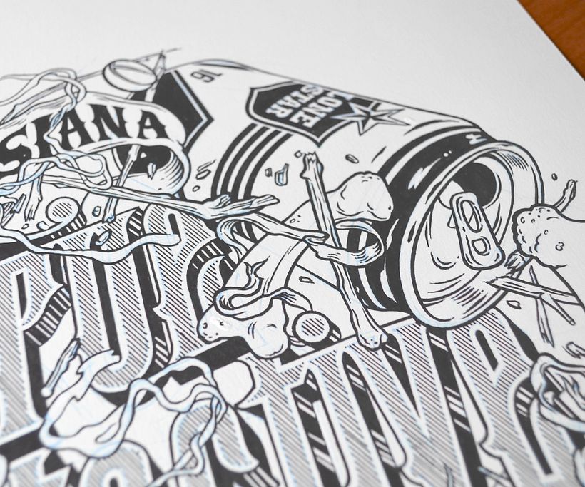 True Detective Lettering - Design