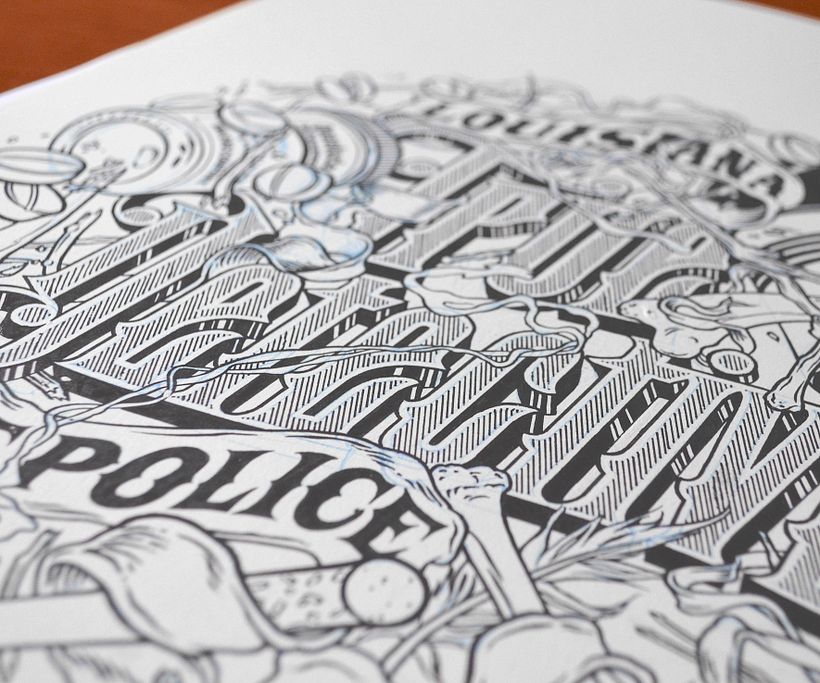 True Detective Lettering - Design