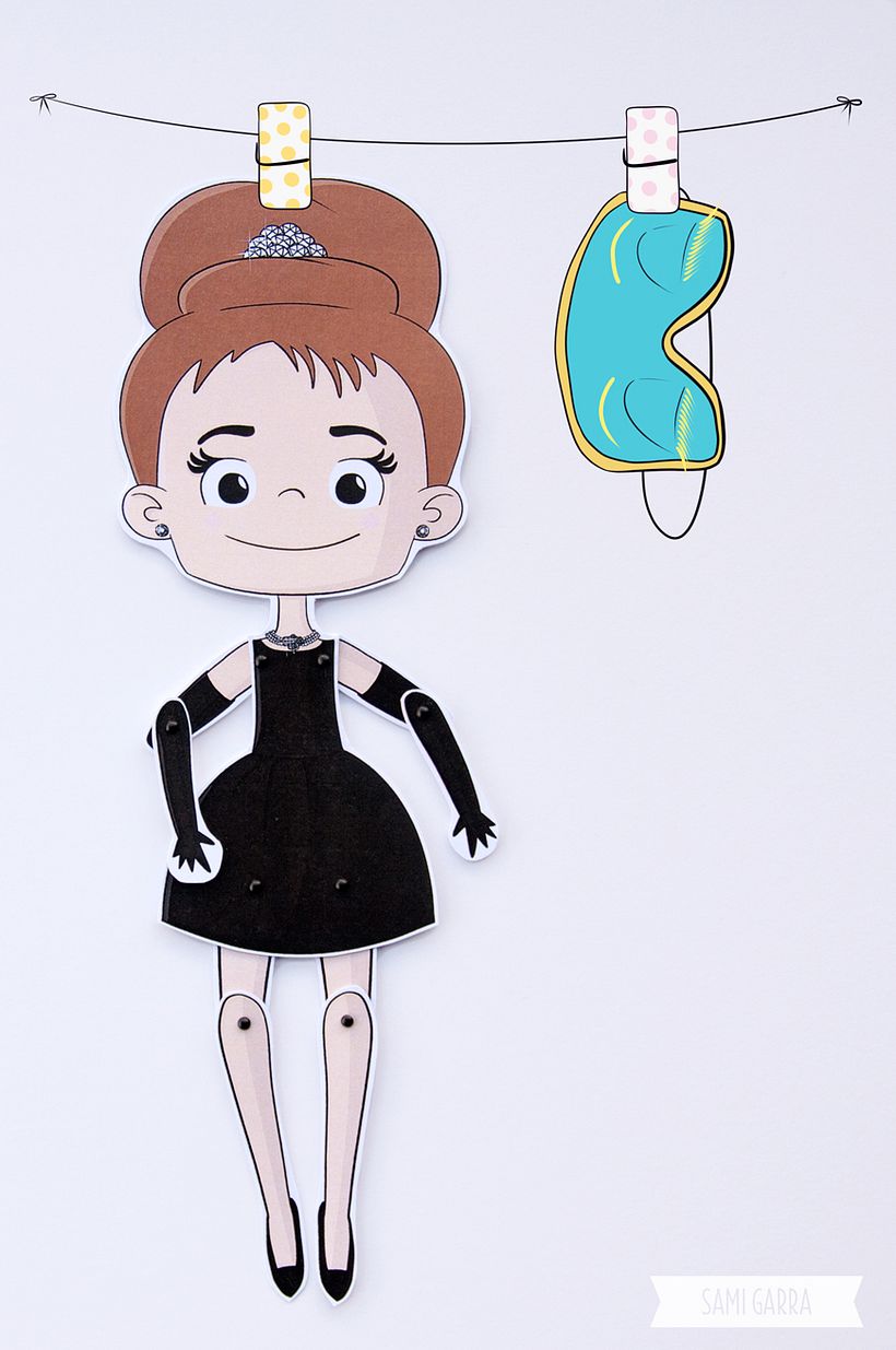 Paper Puppet Dolls 8