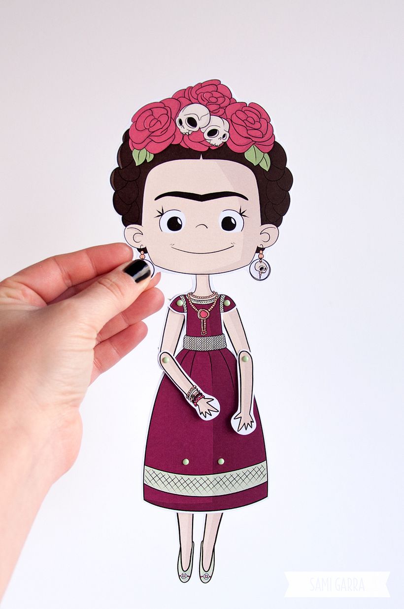 Paper Puppet Dolls 4