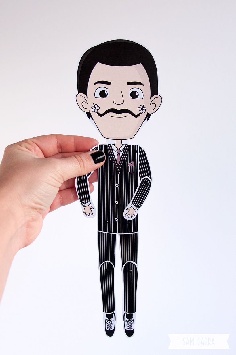Paper Puppet Dolls 1
