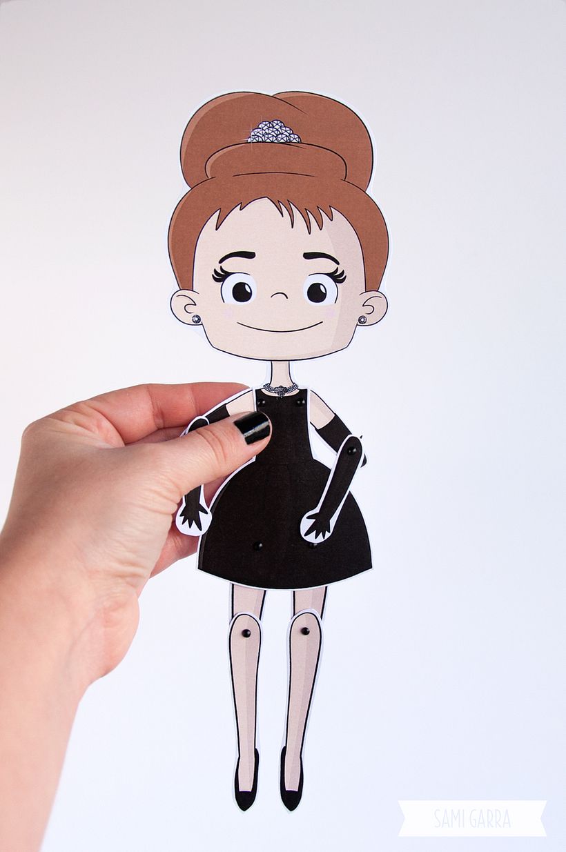 Paper Puppet Dolls 7