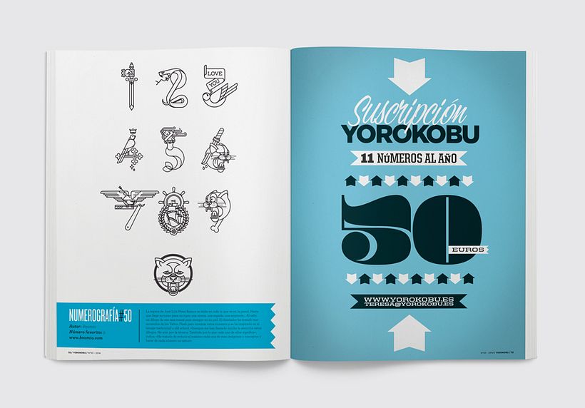 Yorokobu Numerography #50 25
