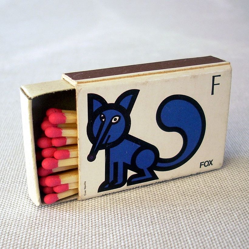 Fósforos del Pirineo Abecedario Animal 6