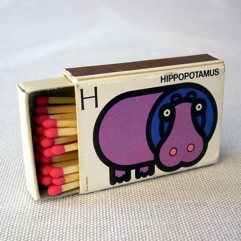 Fósforos del Pirineo Abecedario Animal 8