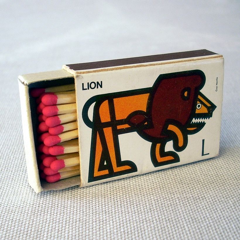 Fósforos del Pirineo Abecedario Animal 12