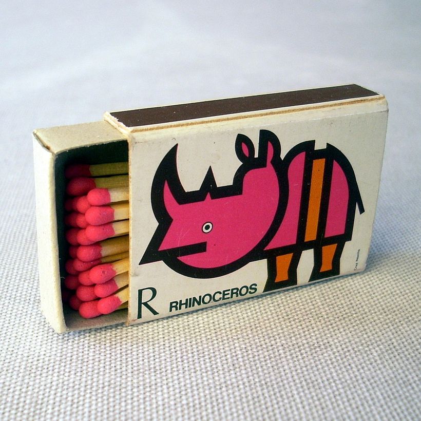 Fósforos del Pirineo Abecedario Animal 16