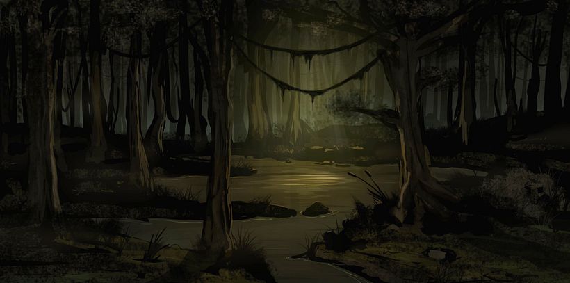 Wood Landscape Speedpaint 0