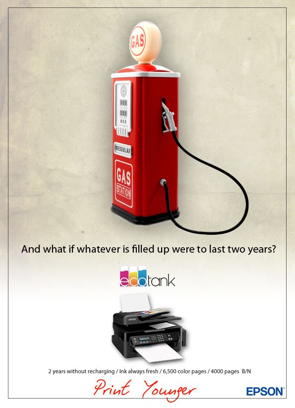 Digital & Social Media Campaign / Key Visual / EPSON EcoTank 1