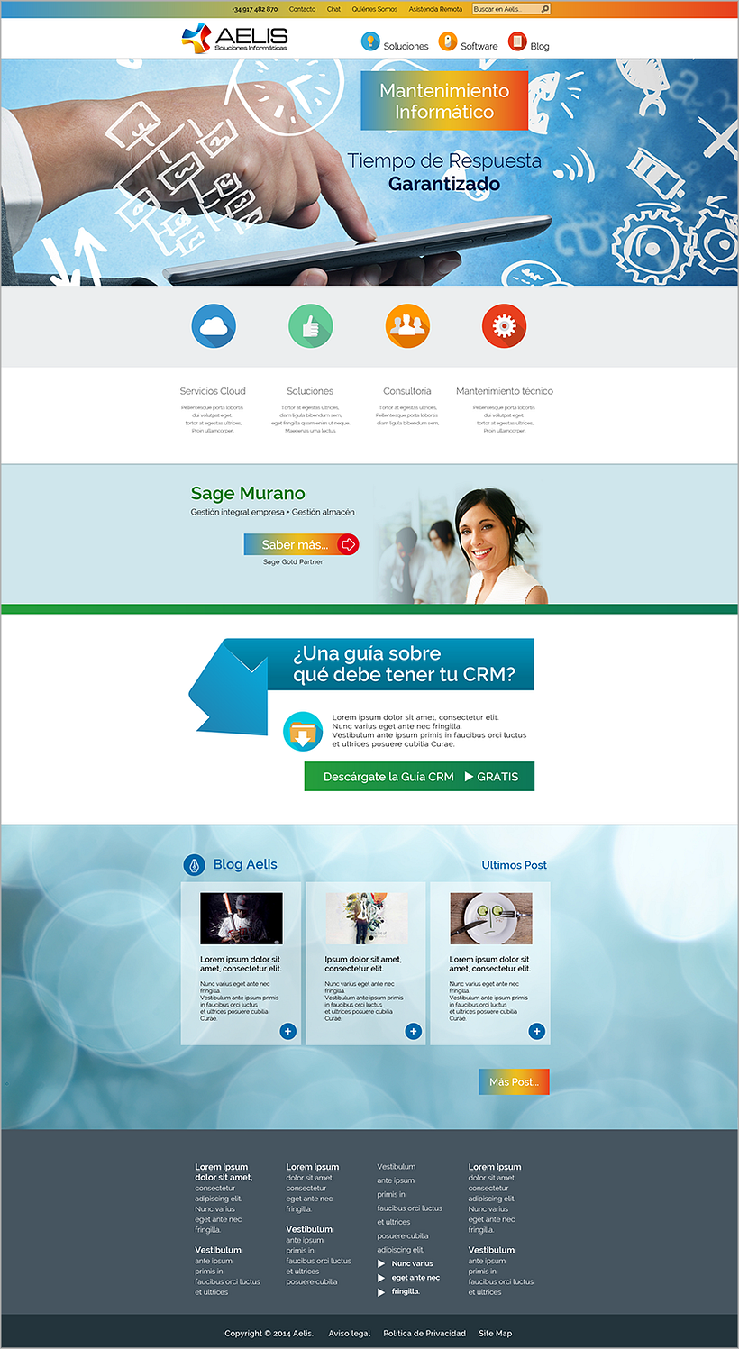 Aelis - web corporativa 1