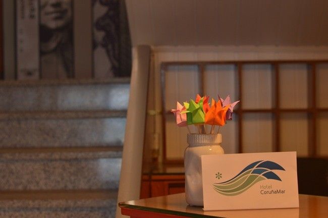 Identidad corporativa de Hotel Coruña Mar 1