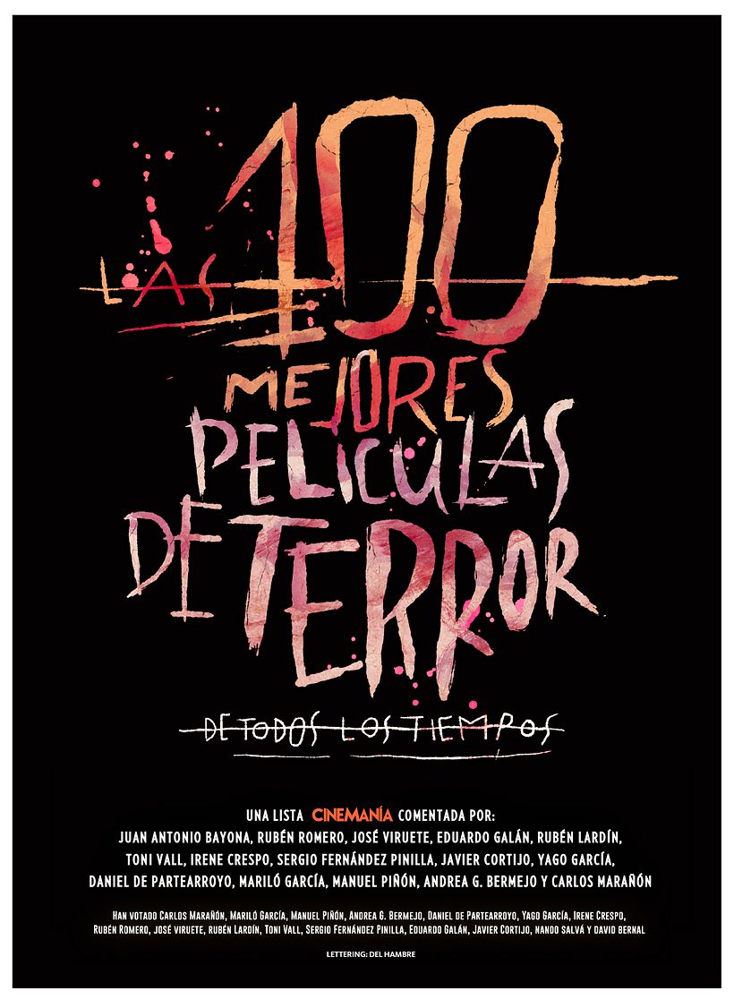 Lettering Cinemanía Mgz 1