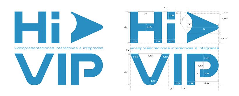 Hi VIP - Renovación de identidad visual corporativa 2