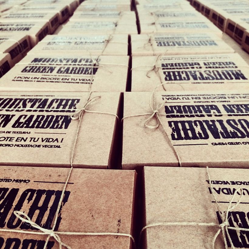 Made in Movember: Moustache green garden 0