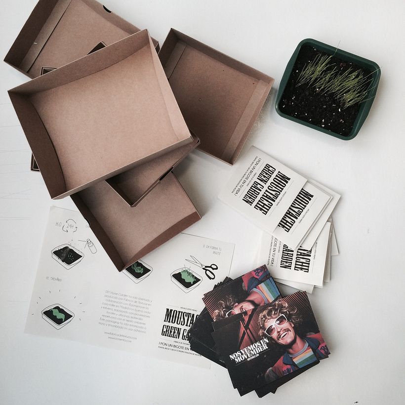 Made in Movember: Moustache green garden 4