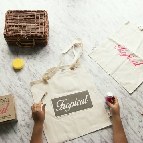 DIY-Kit Stencil Lettering 3